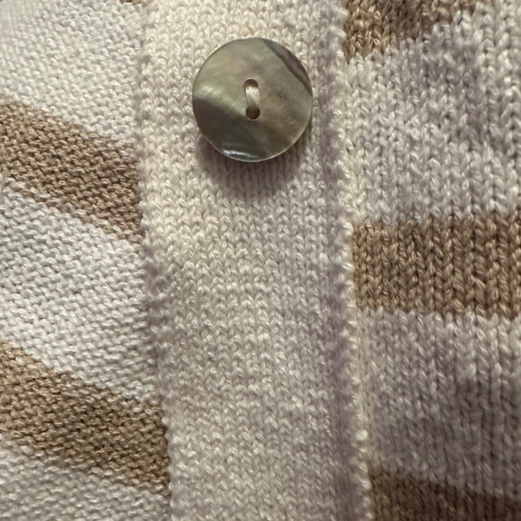 Rails Geneva Stripe Cotton Blend Cardigan women’s sweater size small - Picture 4 of 8